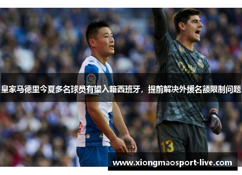 皇家马德里今夏多名球员有望入籍西班牙，提前解决外援名额限制问题